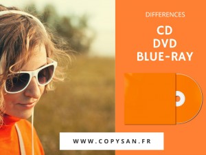 Copysan differences CD DVD BLUE-RAY