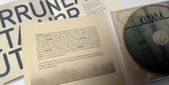 copysan Impression de CD avec Digipack en 2 parties avec fente et livret